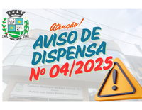 AVISO DE DISPENSA DE LICITAÇÃO N. 04/2025 - EQUIPAMENTOS INFORMÁTICA